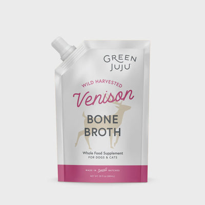 Green Juju Venison Bone Broth Frozen-20oz