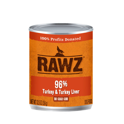Rawz Dog Turkey & Turkey Liver 12.5OZ