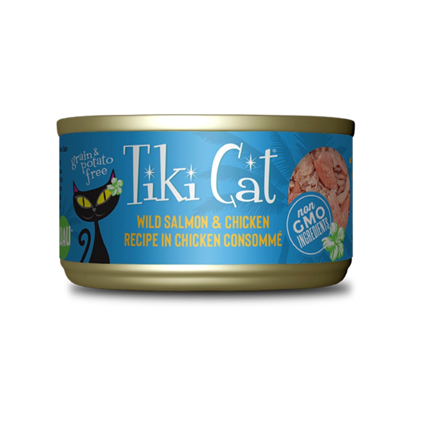Tiki Cat Luau Wild Salmon&Chicken 2.8oz