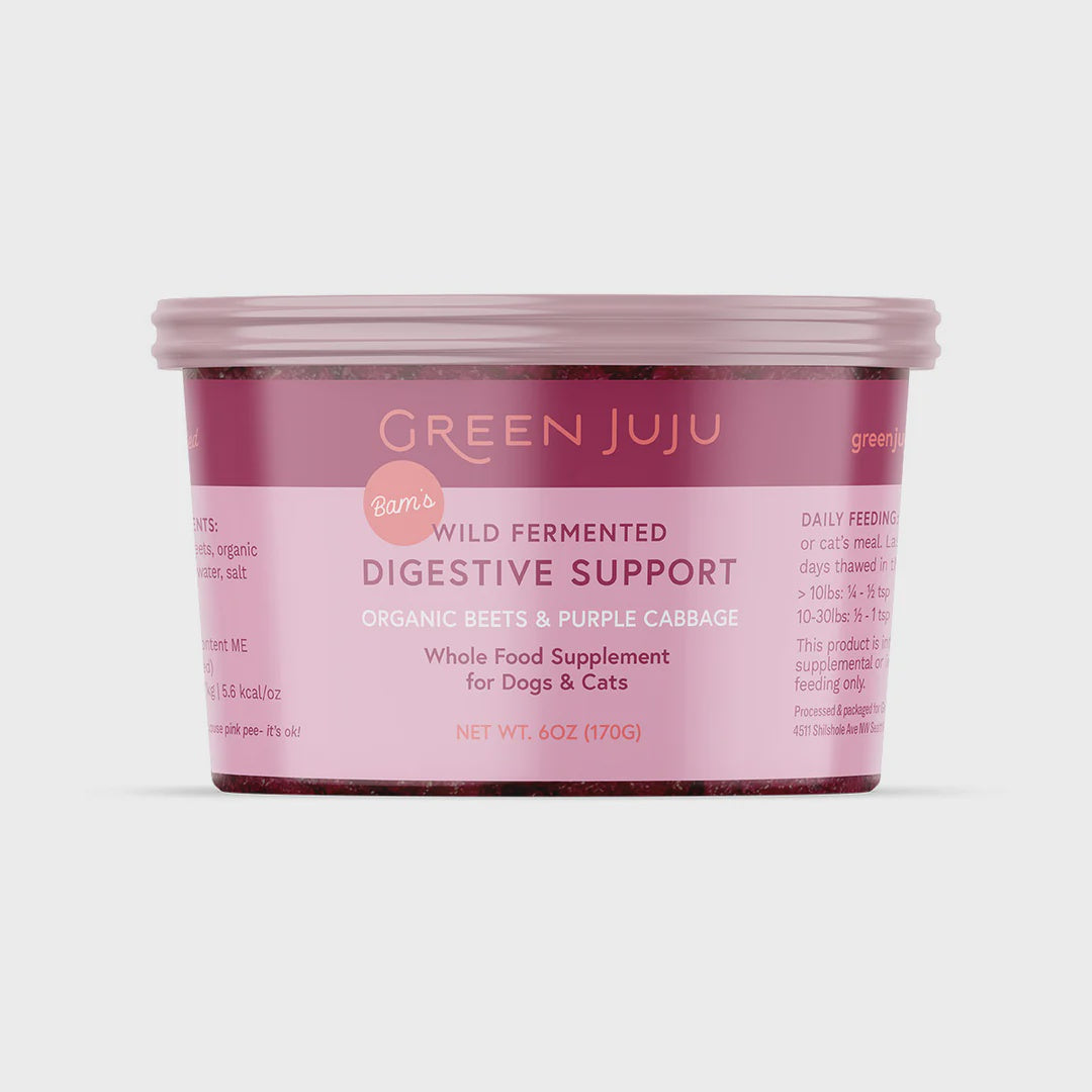 Green JuJu Frozen Bam's Beets Fermented Vegetable Blend 6oz