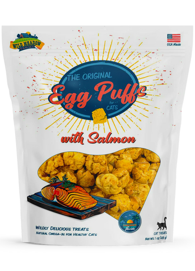 Wild Meadow Farms Egg Puffs for Cats