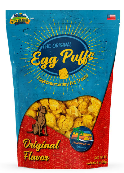 Wild Meadow Farms Egg Puffs for Dogs
