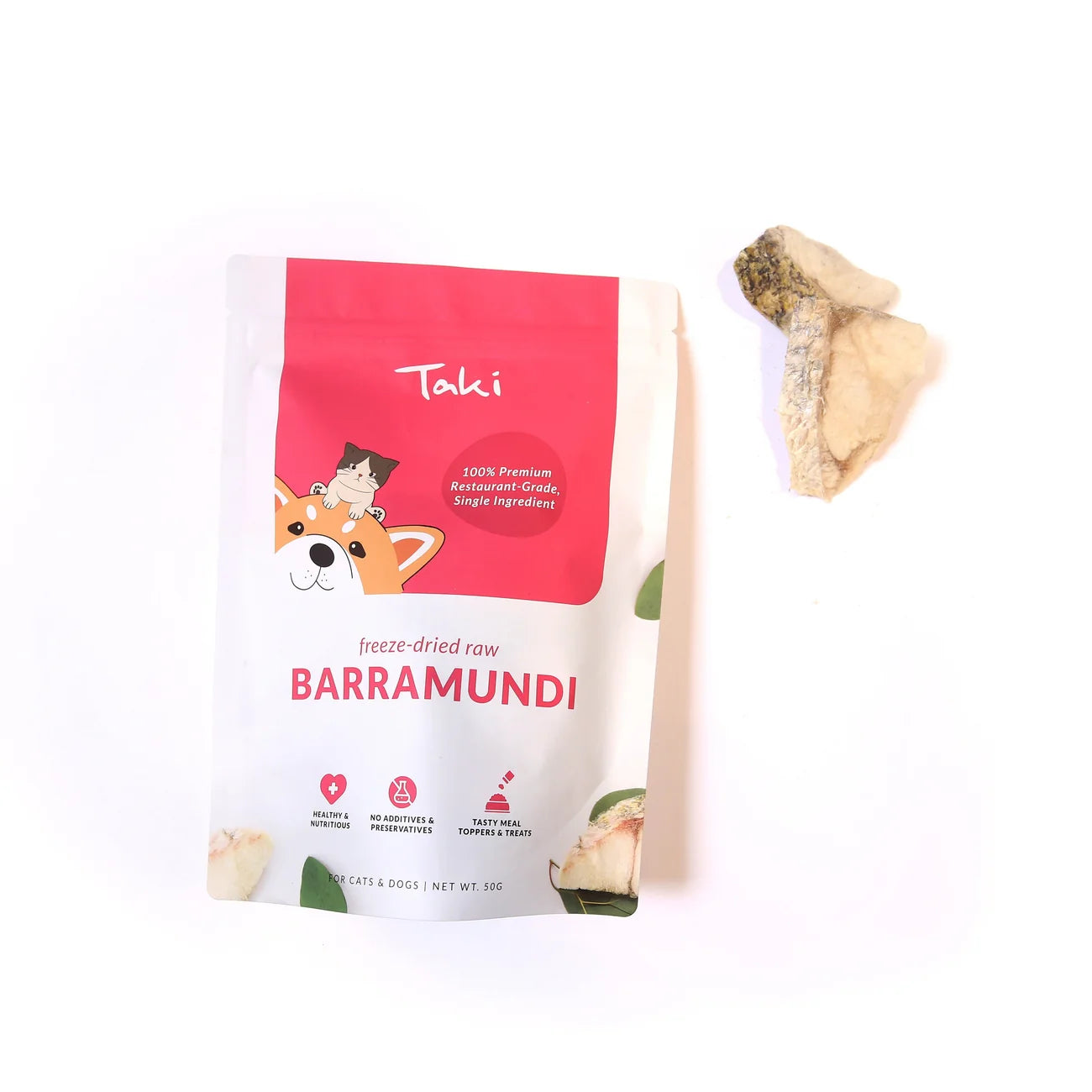 Taki Freeze Dried Barramundi 50g