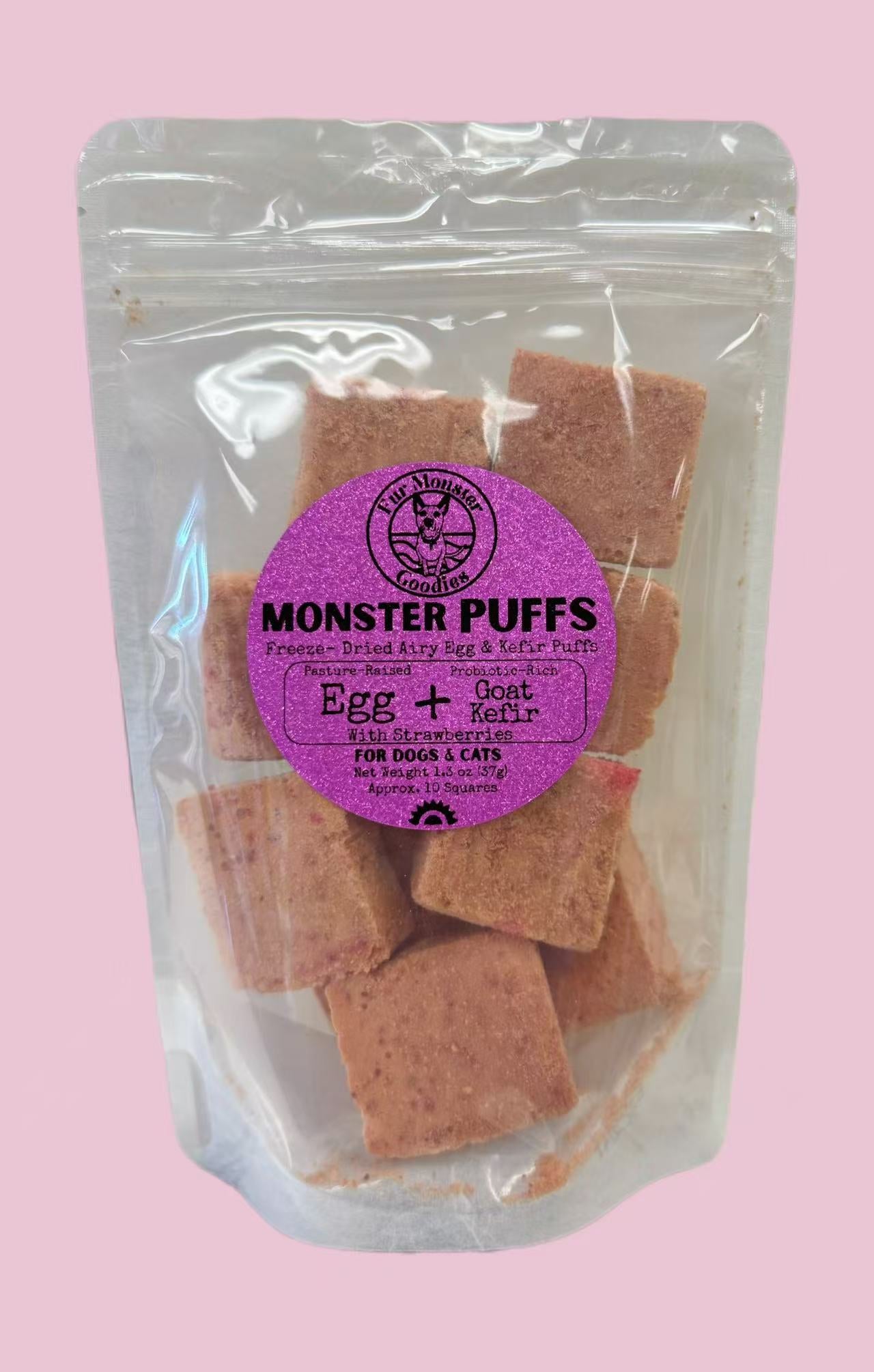 Fur Monster Freeze-Dried Organic Egg & Goat Kefir