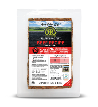 Raised Right Dog Cooked Frz 1lb