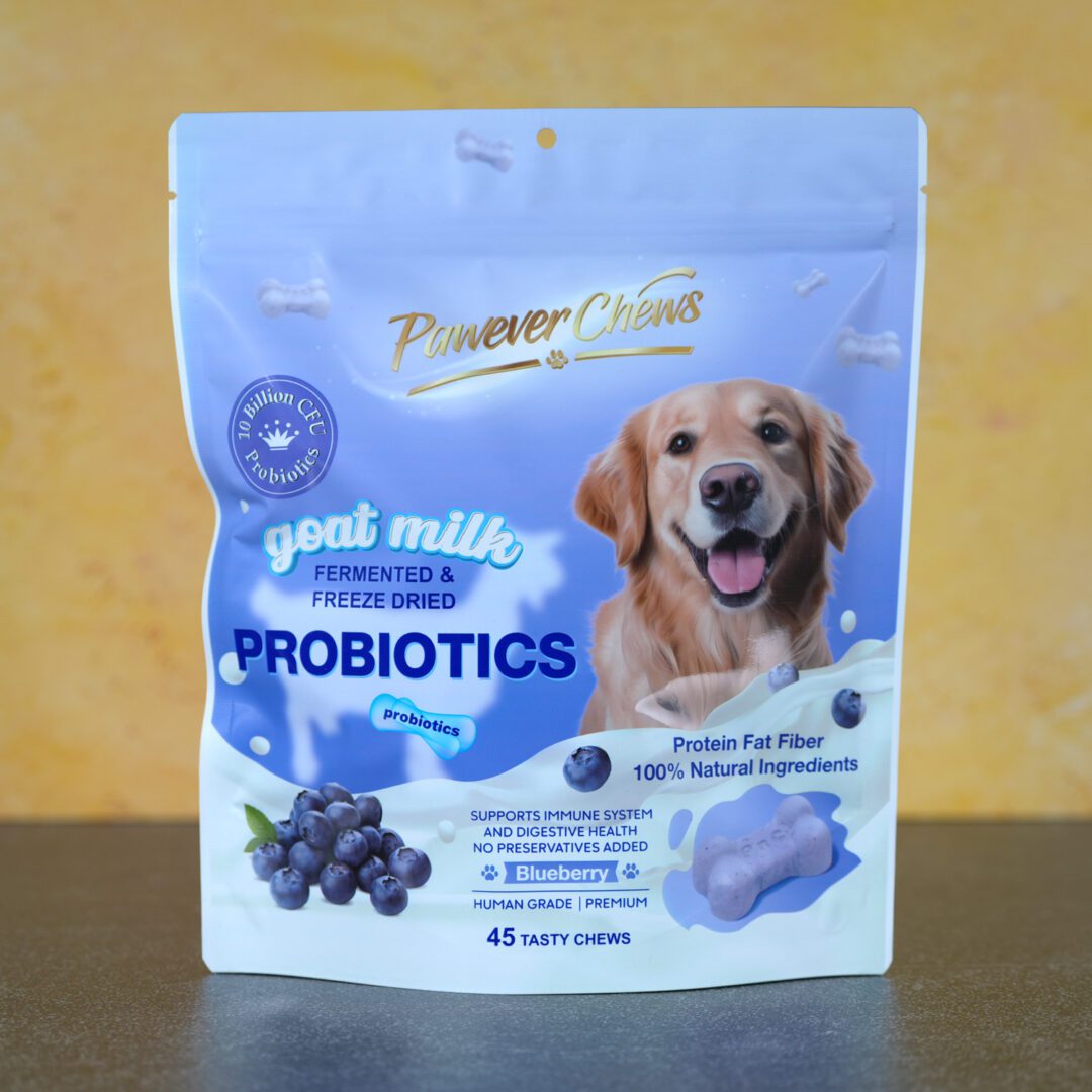 Pawever Chews Goat Milk Fermented&Freeze Dried Probiotics