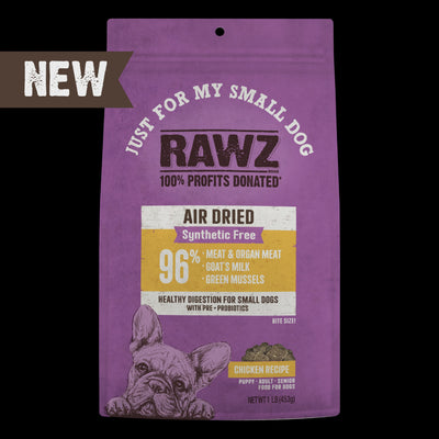 Rawz Air Dried "Just For My Small Dog" Chicken Recipe 1lb