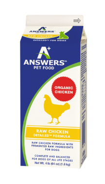 Answers Dog Detailed Raw Chicken