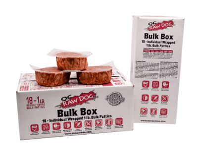 OC Raw Dog Beef Bulk Box 18lb