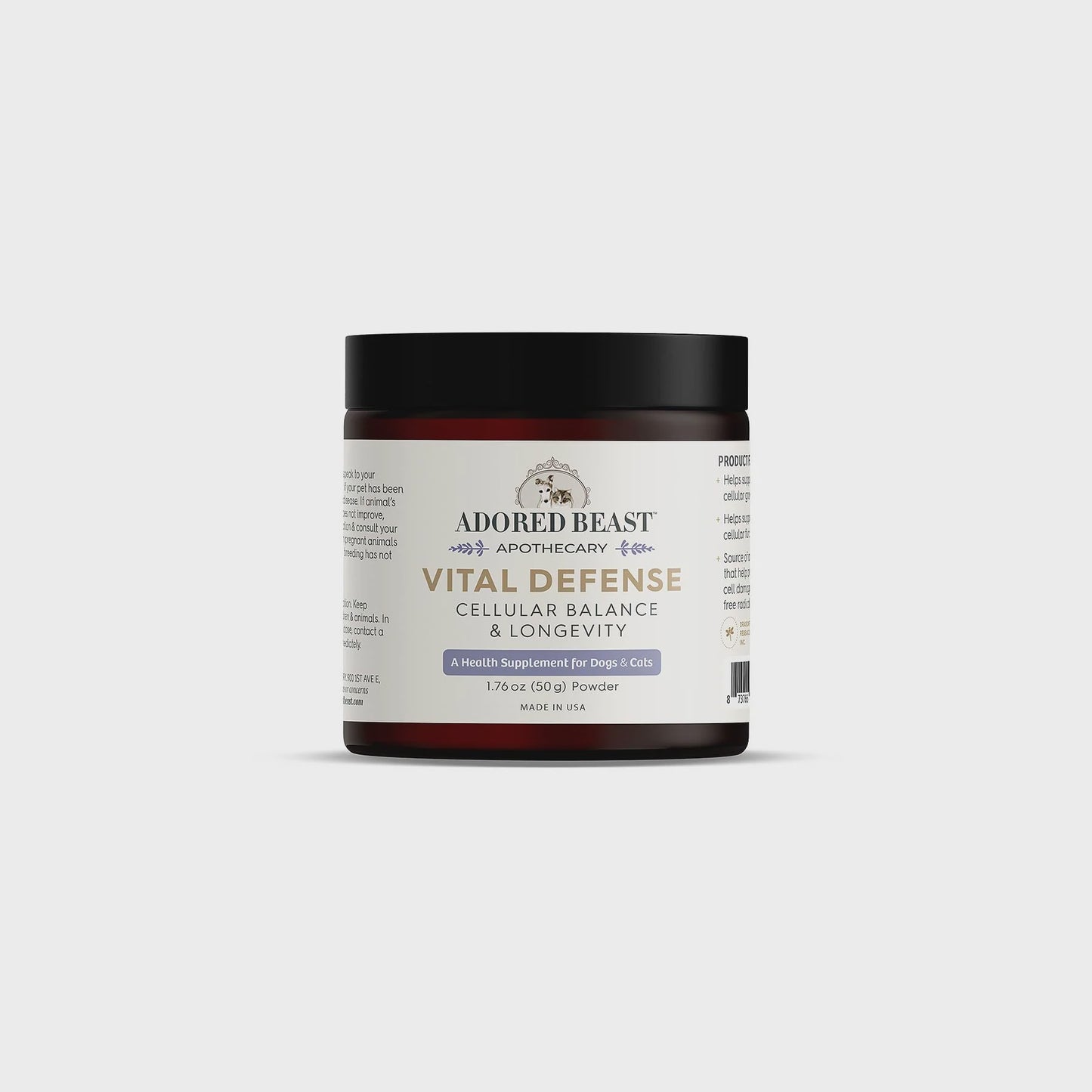 Adored Beast Vital Defense | Cellular Support 1.76oz