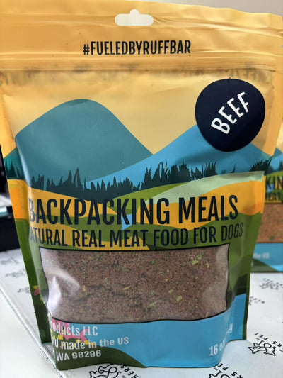 Beef Ruff Food Freeze Dried Raw Backpacking Meals-16oz