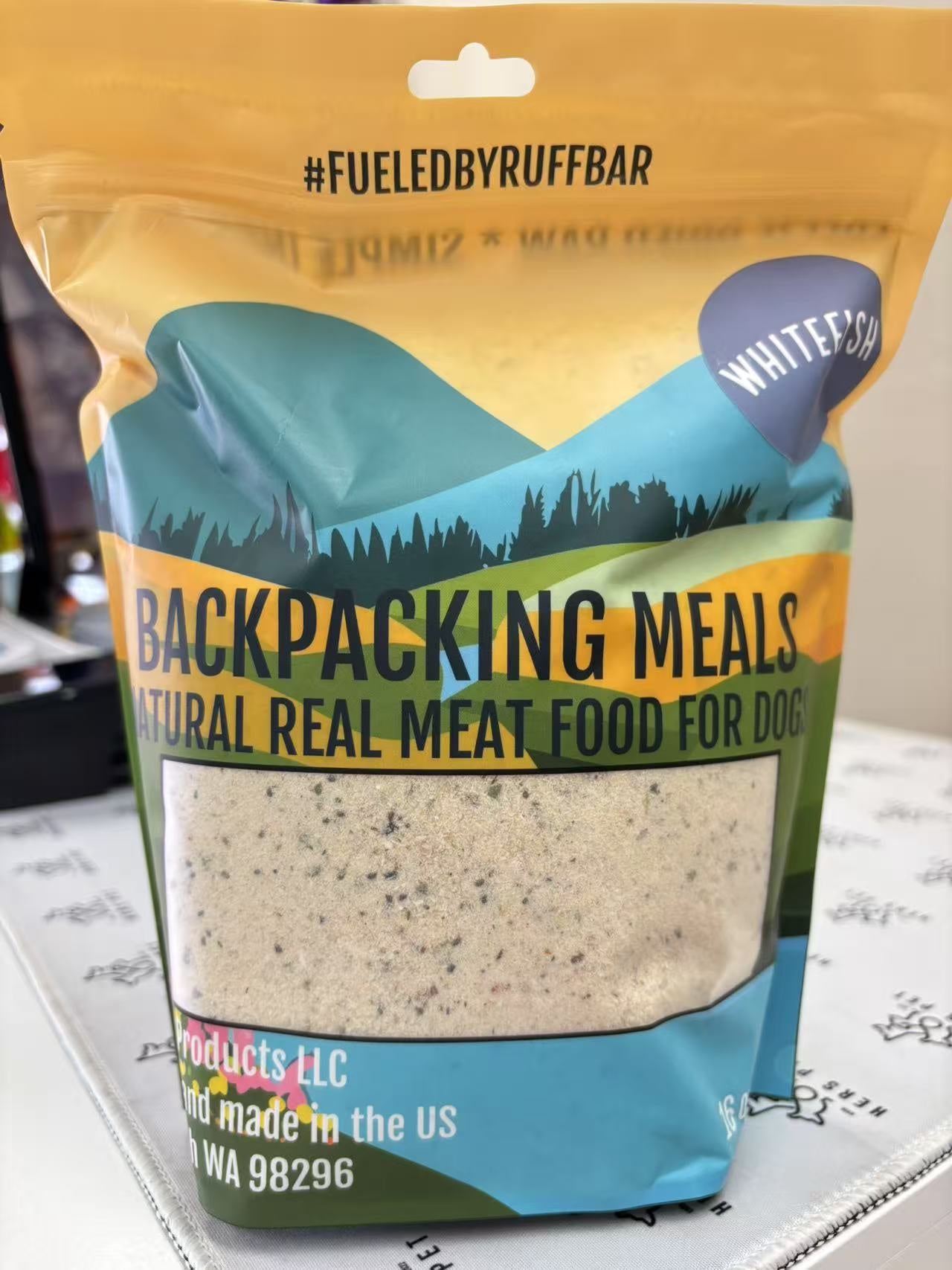 Cod Ruff Food Freeze Dried Raw Backpacking Meals-16oz