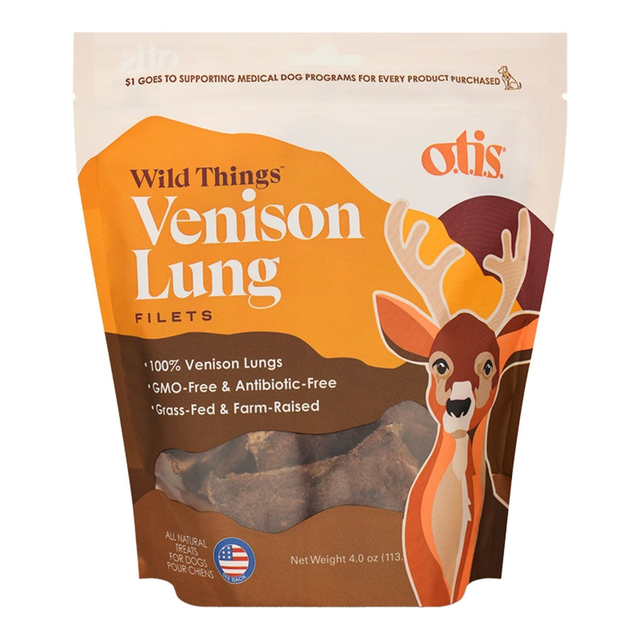 OTIS Air Dried Venison Lung 4oz