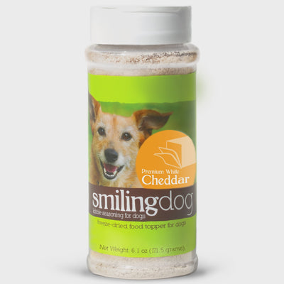 Smiling Dog Kibble Seasoning-White Cheddar