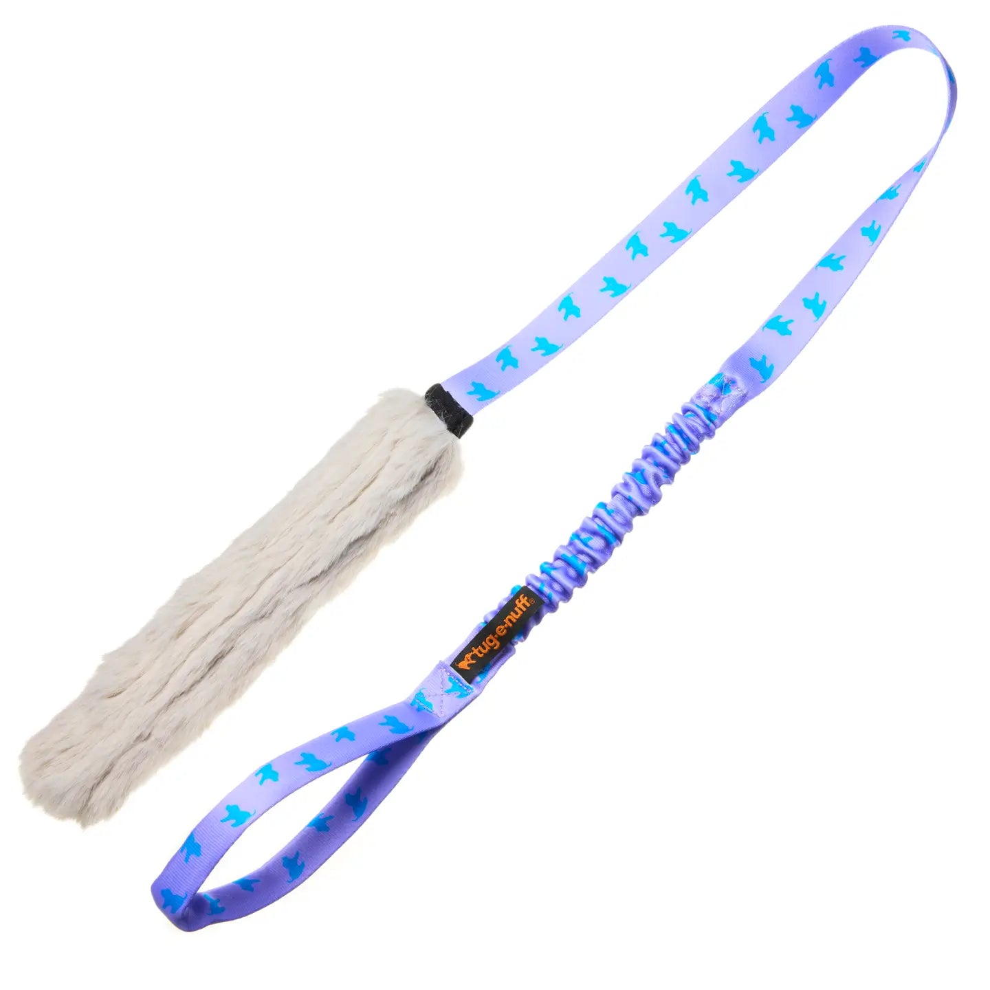 Faux Fur Bungee Chaser Tug Toy