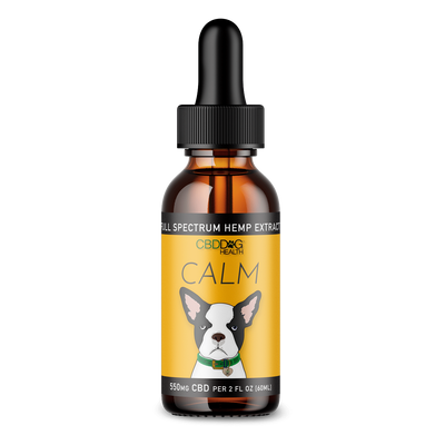 CBD Dog CALM: Travel, Noise & Stress Support for Dogs-Original Strength