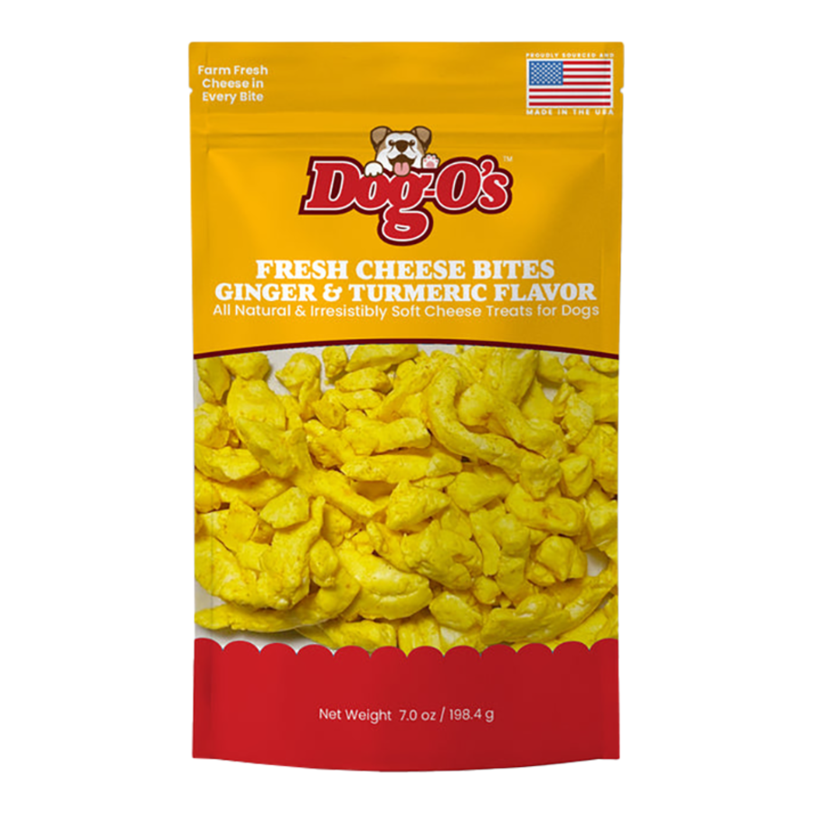 Dog-Os Dog FrozenCheese Bites With Turmeric & Ginger 7oz