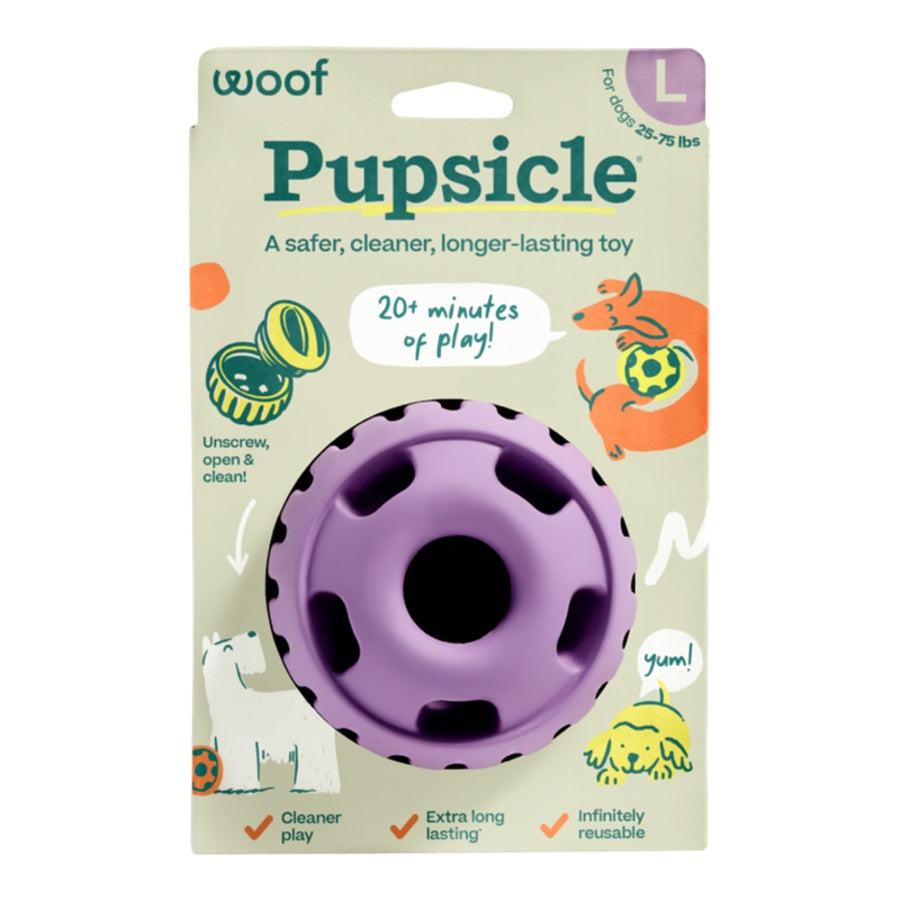 WoofPet Dog Pupsicle Lavender -Large