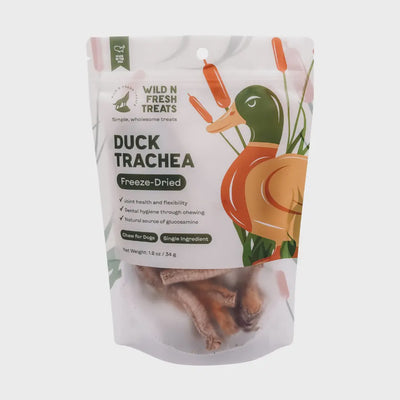 WildNFresh Freeze-Dried Duck Trachea 1.2oz