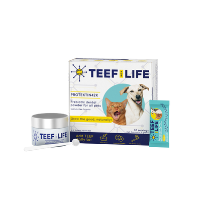 TEEF for Life - Protektin42K - Kit: Prebiotic Dental Powder for All Pets