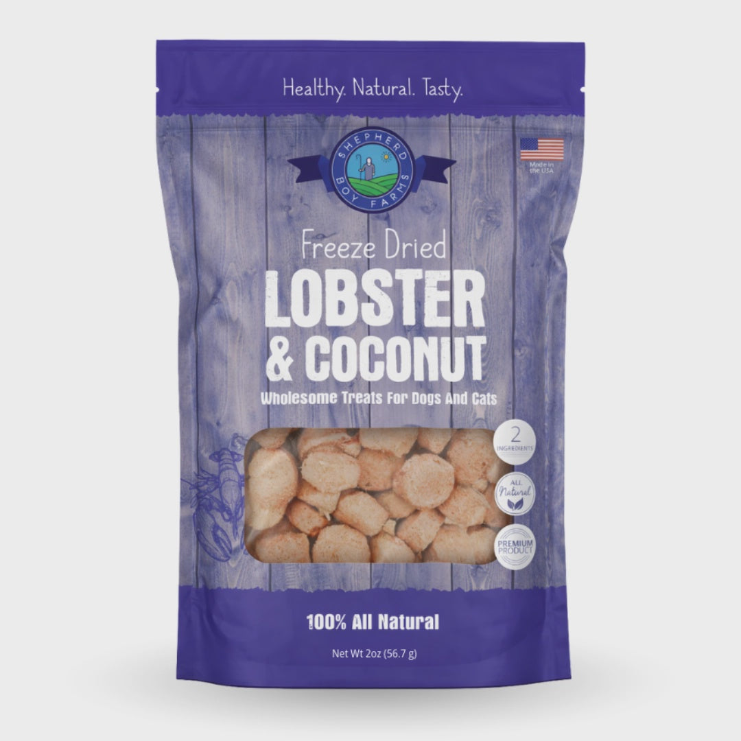 Shepherd Boy Farms Freeze Dried Lobster & Coconut 2oz