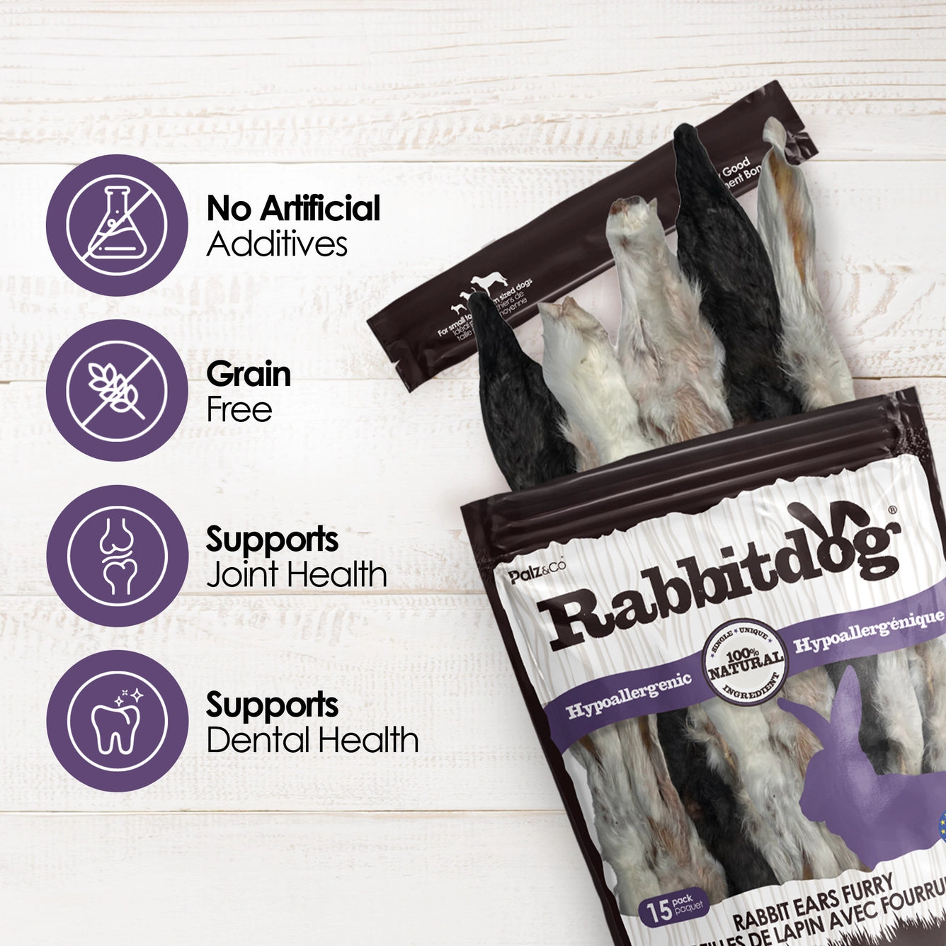 Palz&Co Rabbitdog Rabbit Ears 10ct