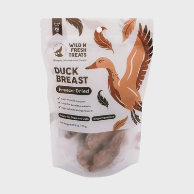 WildNFresh Freeze-Dried Duck Breast 2.5oz
