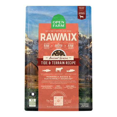 Open Farm Tide & Terrain Ancient Grains RawMix for Dogs 3.5lb