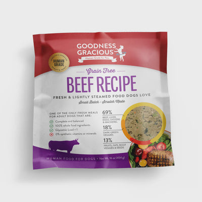 Goodness Gracious Gently Cooked Dog Food