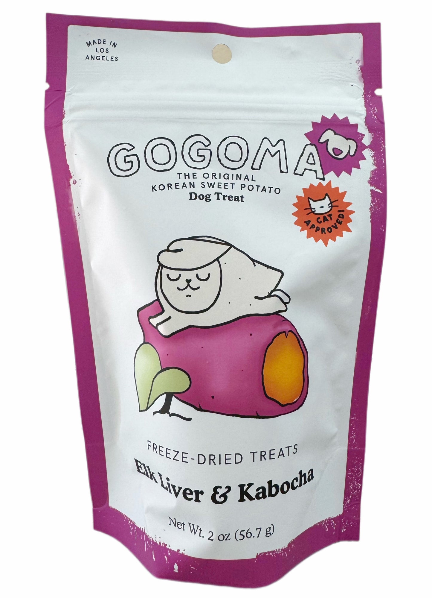 Gogoma Freeze Dried Dog treats 2oz