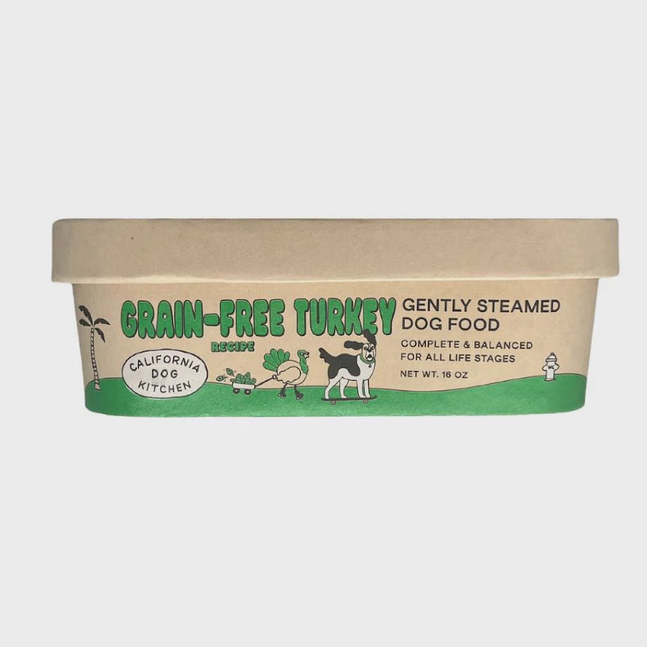 California Dog Kitchen Grain Free Turkey Recipe 1lb