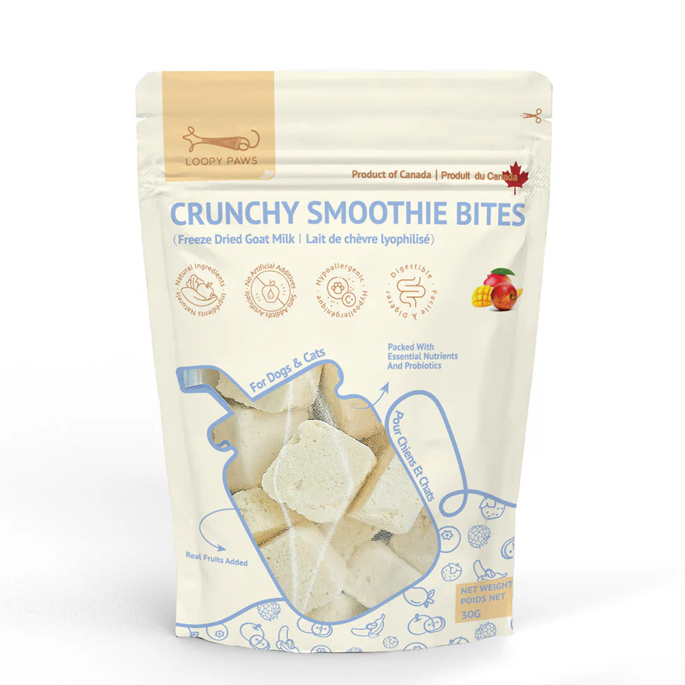 Loopy Paws Crunchy Smoothie Bites 30g