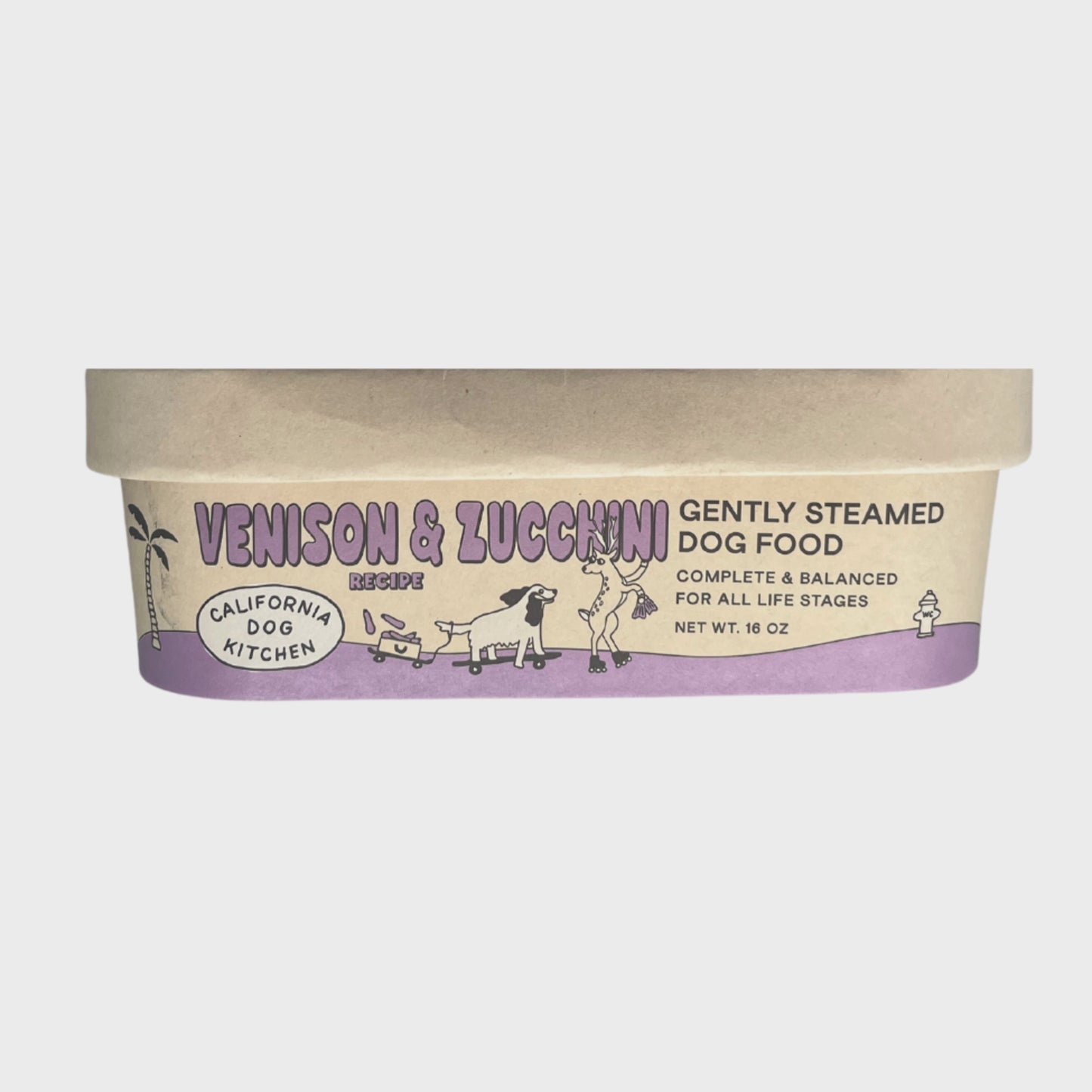 California Dog Kitchen Venison & Zucchini Recipe 1lb