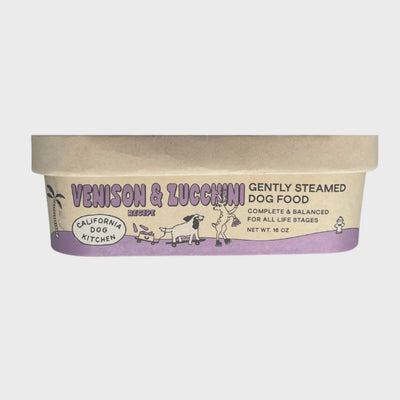 California Dog Kitchen Venison & Zucchini Recipe 1lb