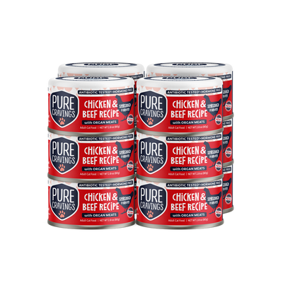 Pure Cravings Cat Food Shredded in Broth 2.8oz