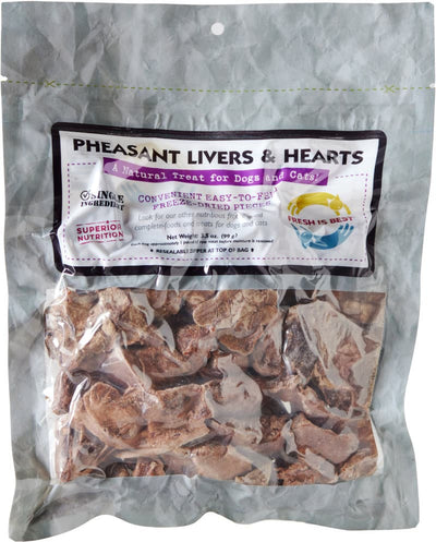 Fresh Is Best Freeze Dried Pheasant Livers & Hearts 3.5oz