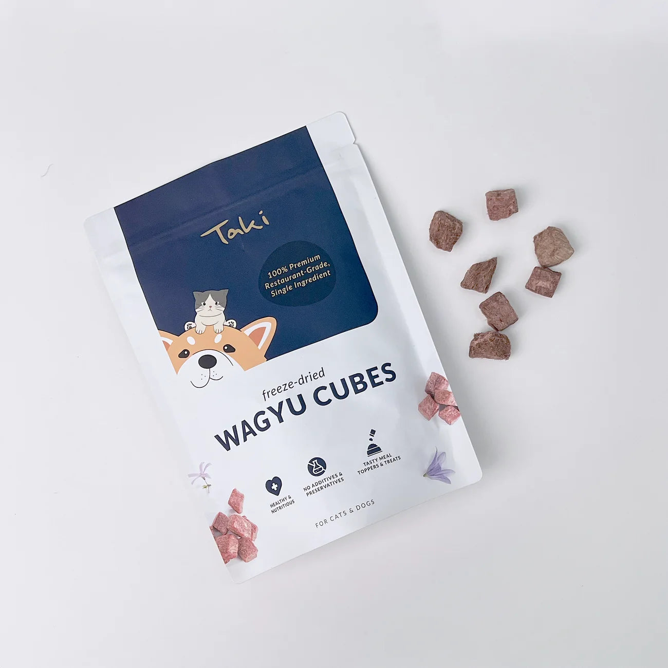 Taki Freeze Dried Wagyu Cubes 50g