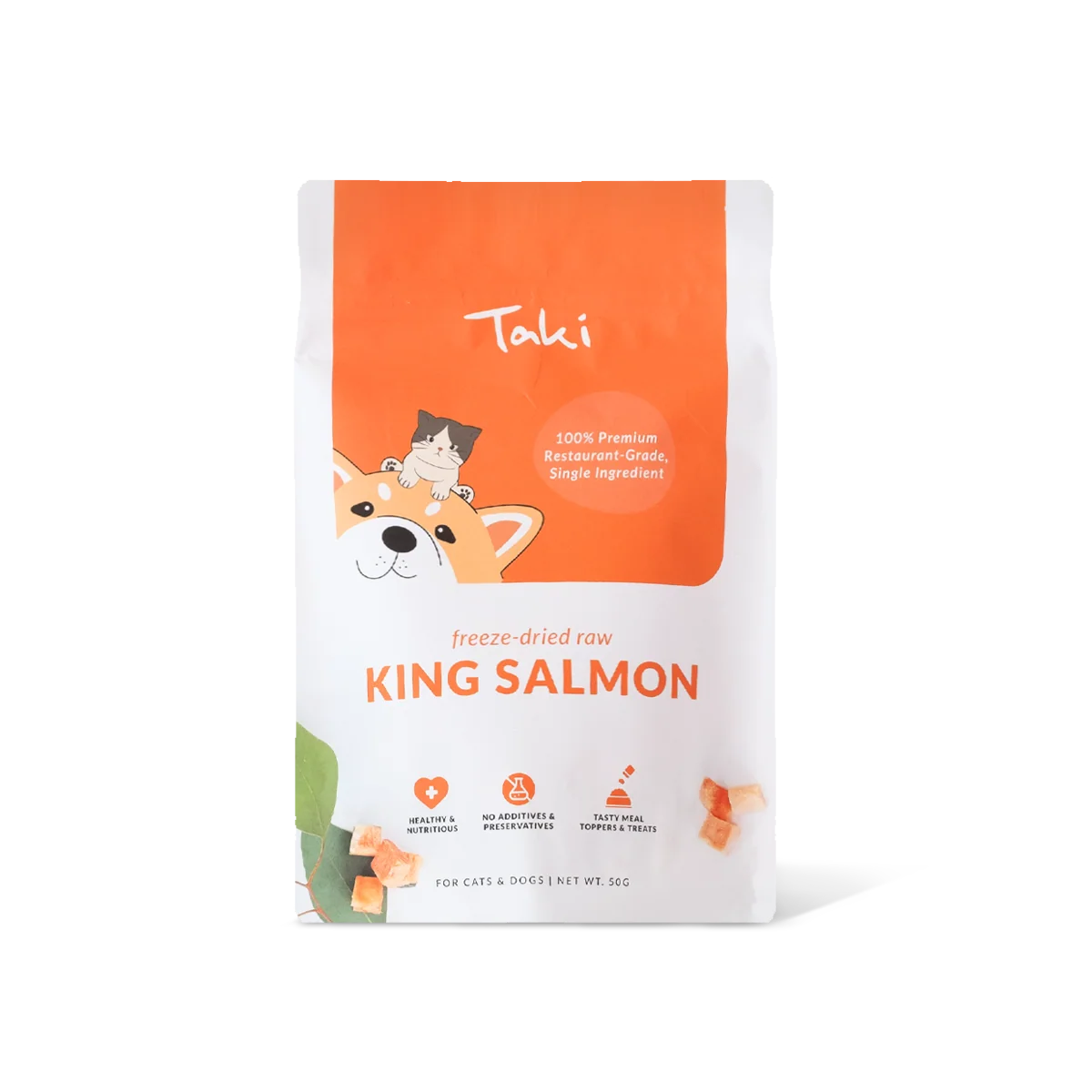 Taki Freeze Dried King Salmon 50g