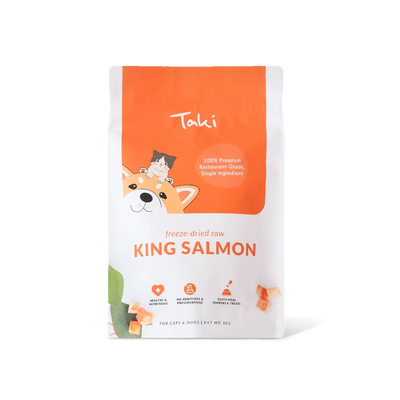 Taki Freeze Dried King Salmon 50g