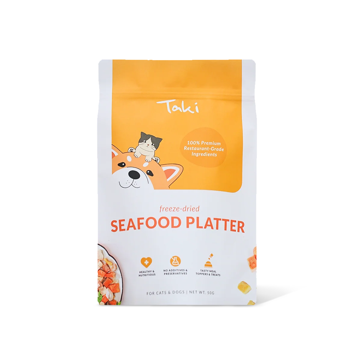 Taki Freeze Dried Seafood Platter 50g