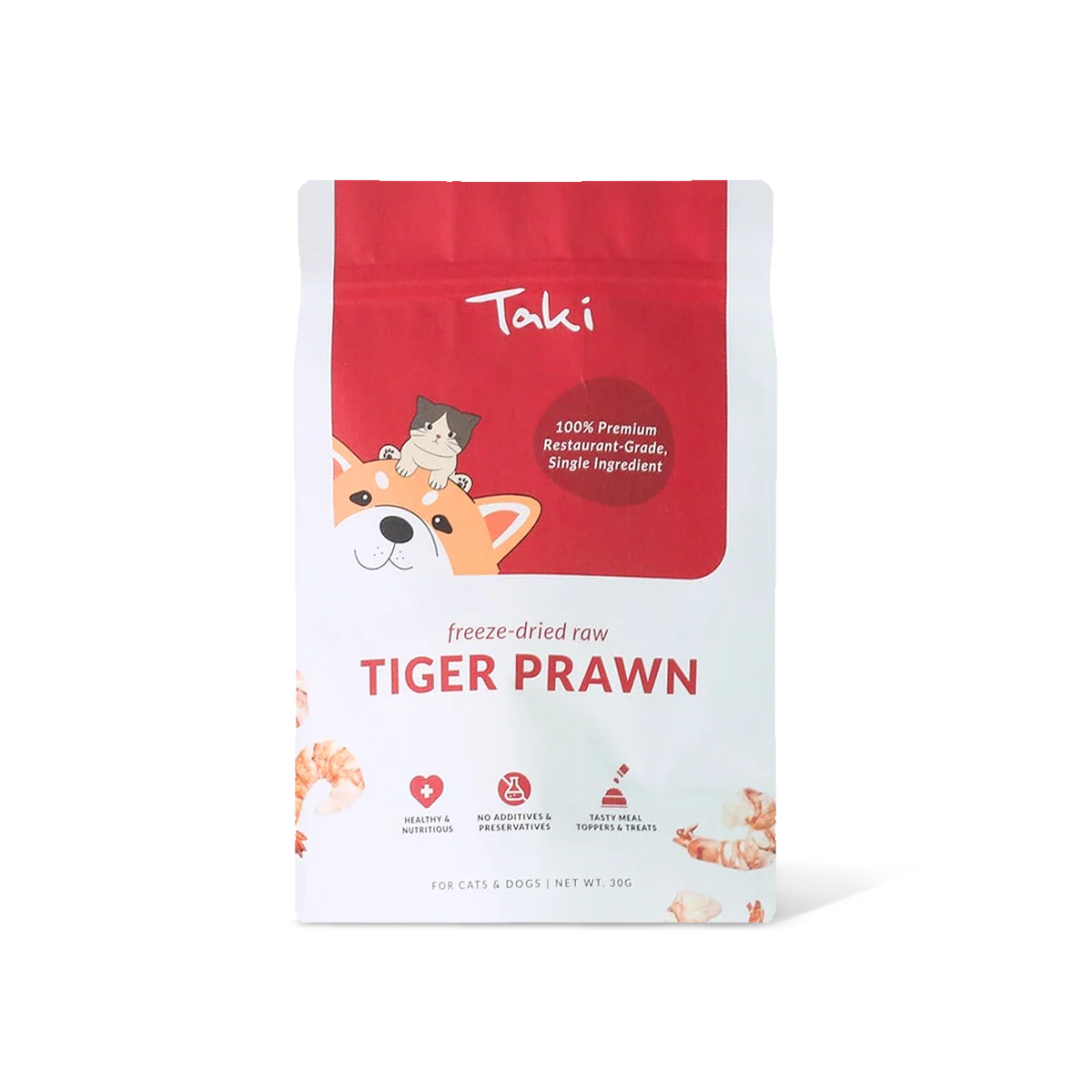 Taki Freeze Dried Tiger Prawn 30g