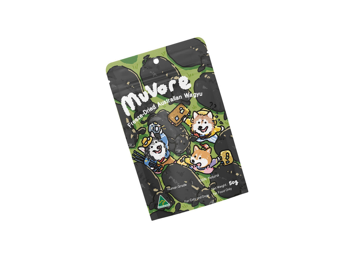 MuVore Freeze-Dried Australian Wagyu 50g