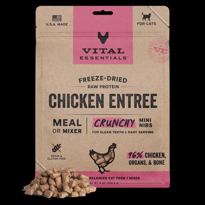 Vital Essentials Cat Mini Nibs Chicken-8oz