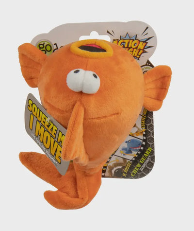 Godog Action Plush Gold Fish