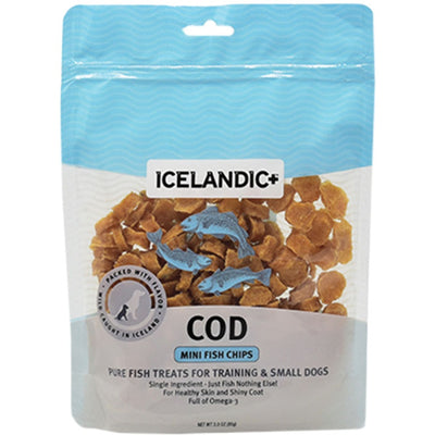 Icelandic Dog Cod Chips Mini 2.5oz