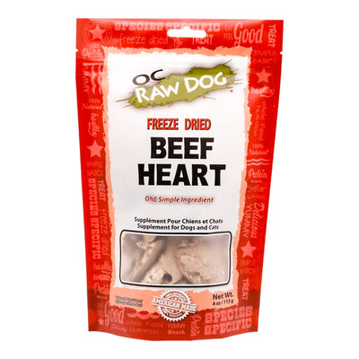 OC Raw Beef Hearts 4oz