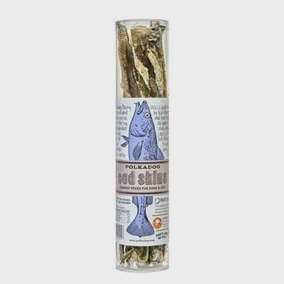 PolkadogTube Cod Skin Jerky 4.7oz