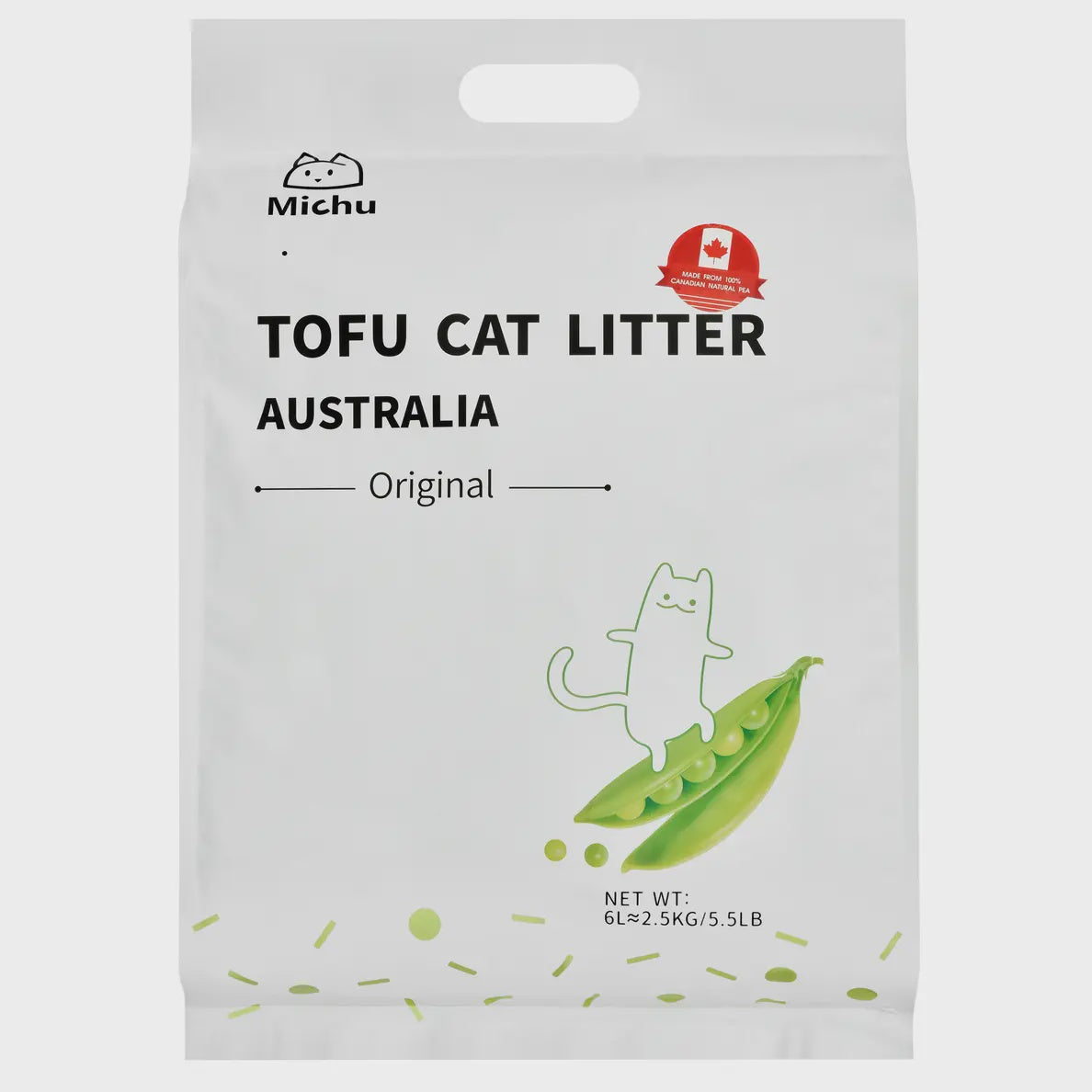 Michu Tofu Cat Litter Original 5.5lb