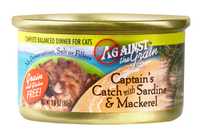 Against Captain's Catch with Sardine&Mackerel 2.8oz