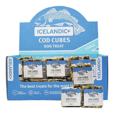 Icelandic Dog Cod Skin Cube 1ct